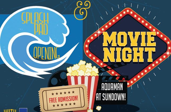 Joshua Splash Pad Opening & Movie Night in the Park @ Joshua Splash Pad