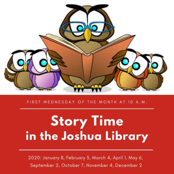 Story Time at Joshua Library @ Joshua Library