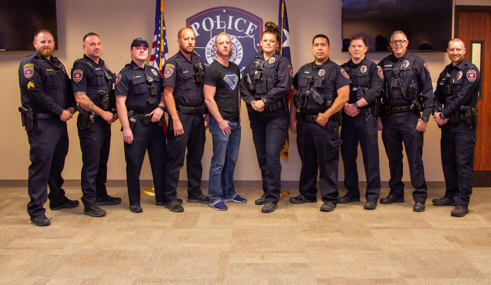 Burleson Police Officers Joshua Lott and Harold Chou | Local Life ...