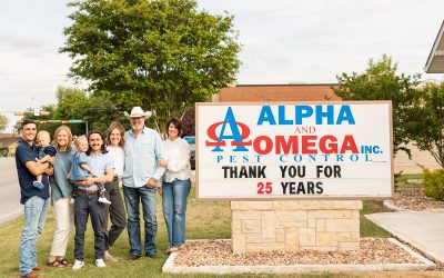 Alpha and Omega Pest Control – Celebrating 25 Years!