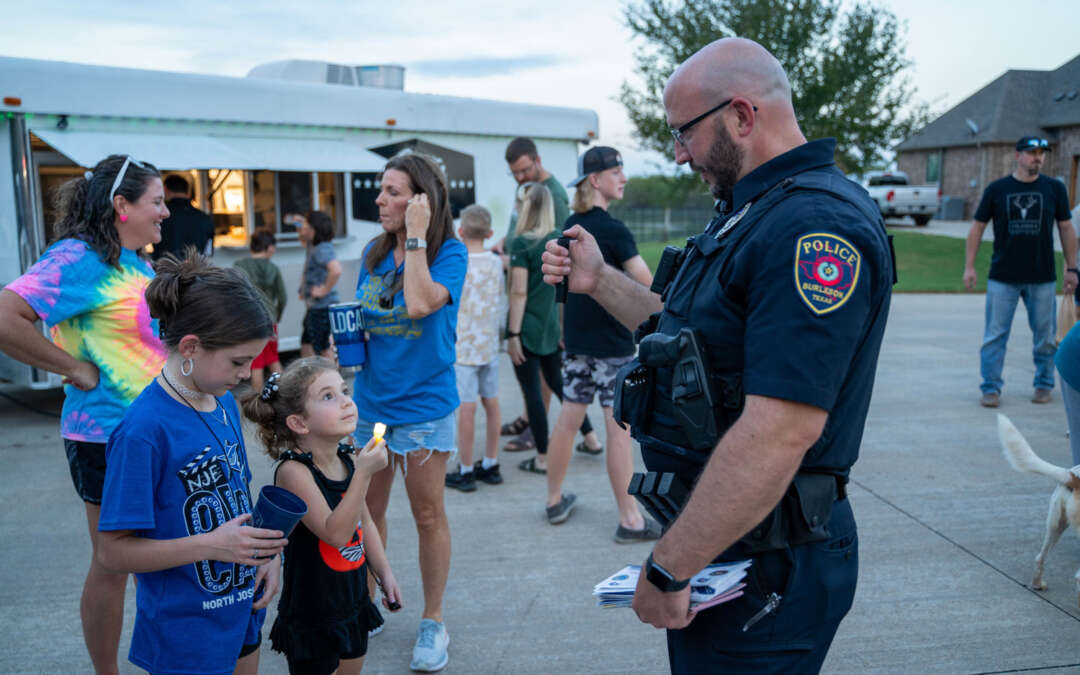 STAND Burleson, which stands for Safety, Technology, Awareness, Narcotics, and Defense,