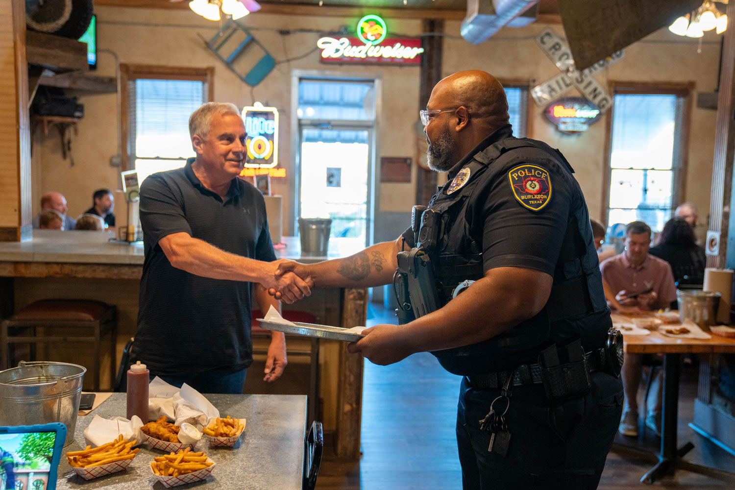 STAND Burleson, which stands for Safety, Technology, Awareness, Narcotics, and Defense,